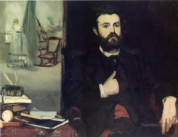 Edouard Manet Painting - Portrait of Zacharie Astruc Eduard Manet